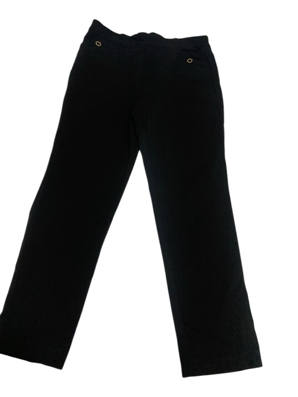 Counterparts Black Straight-Leg Dress Pants